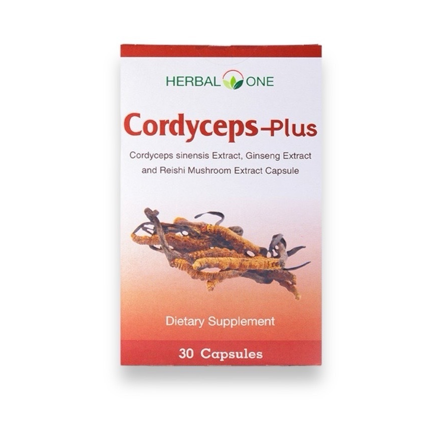ตังถั่งเฉ้า Cordycepts-Plus (30 แคปซูล) อ้วยอันโอสถ