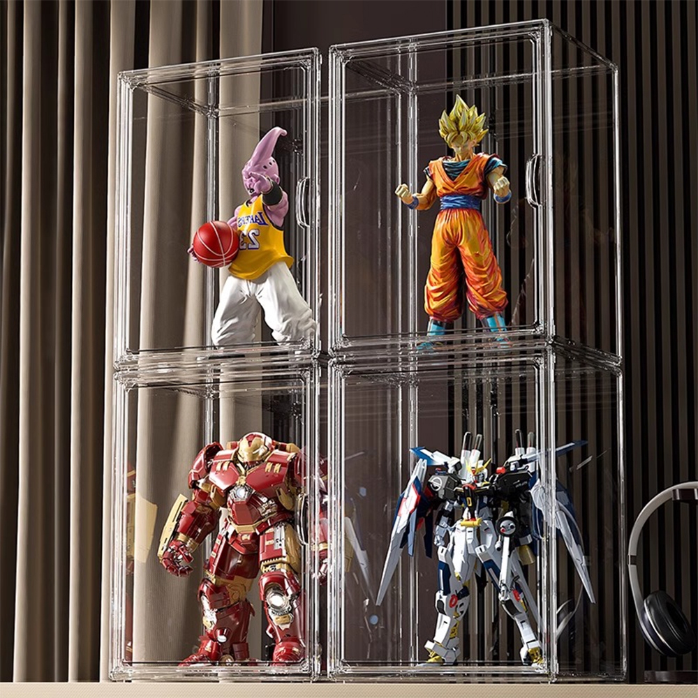 กล่องเก็บโมเดล กล่องใส่โมเดล กล่องใส่ art toy อะคริลิค ประกอบง่าย มีหลายขนาด ตู้โมเดล🎁พร้อมส่งจากไทย🎁