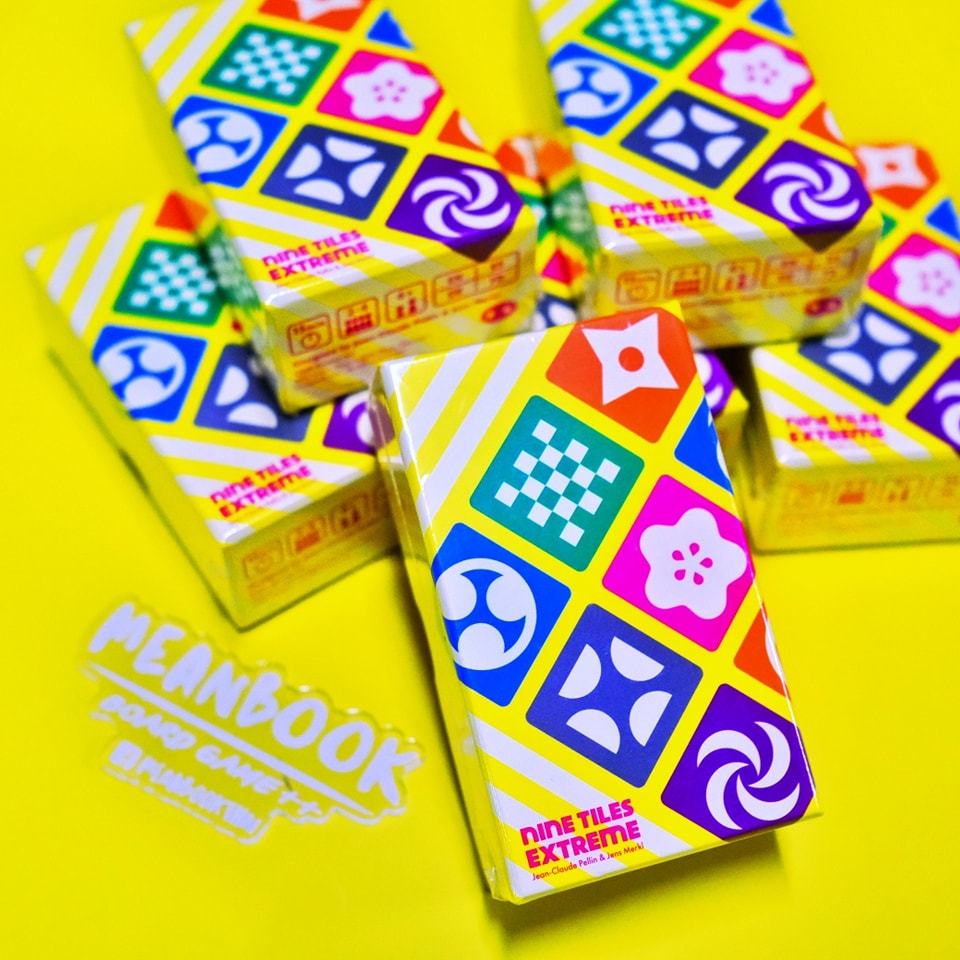 Nine Tiles Extreme Board Game Oink Game