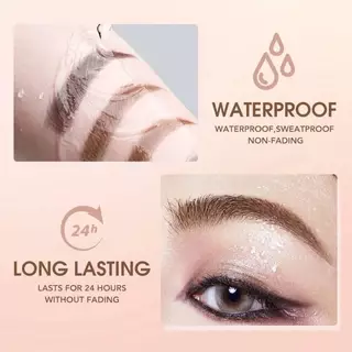 AIMEILI มาสคาร่าคิ้วแบบครีม พร้อมแปรงปัดคิ้ว คิ้วสวยฟู เรียงสวย 3 มิติ ดูเป็นธรรมชาติ กันน้ำกันเหงื่อ มี 3 เบอร์ให้เลือก