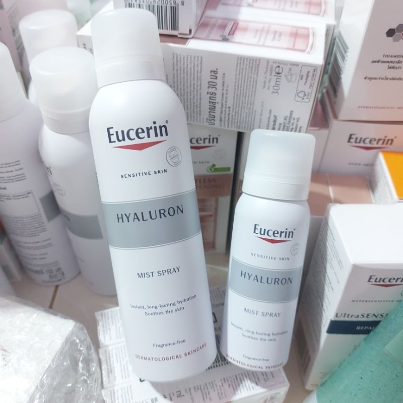 สเปรย์น้ำแร่ | Eucerin Hyaluron Mist Spray | สเปรย์น้ำแร่ ช่วยให้รู้สึกสดชื่นผิวหน้านุ่มกระจ่างใส | (HF)