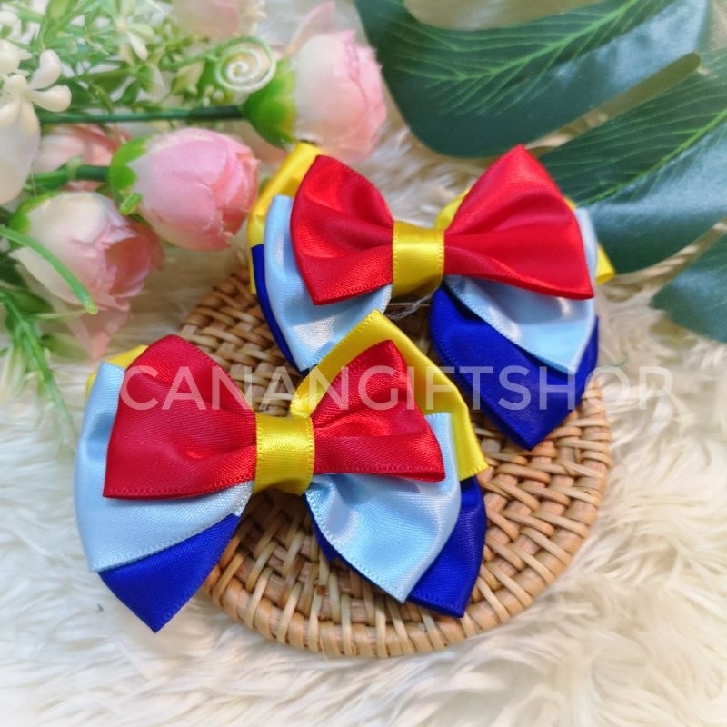 กิ๊บโบว์​ติดผม​ เจ้าหญิงสโนไวท์ราคา​ 1 คู่ พร้อมส่งในไทย