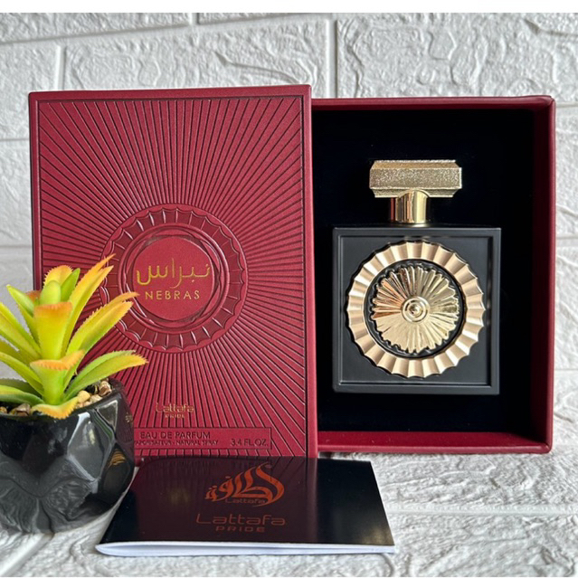 Nebras by Lattafa EDP 100ml.ของแท้ กล่องซีล กลิ่น unisex
