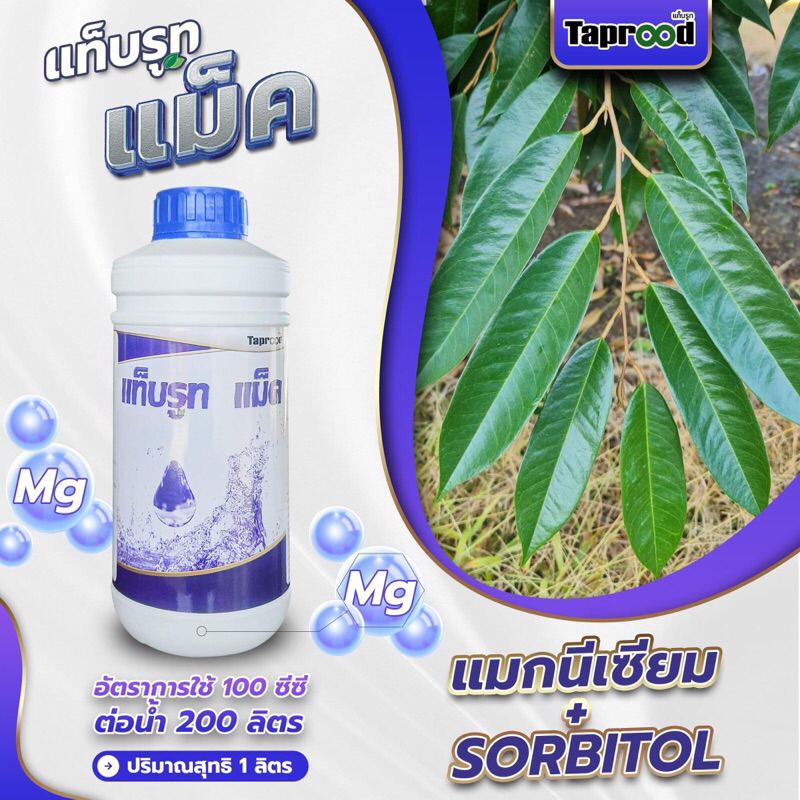 แท็บรูท แม็ค (Mg) ส่งเสริมใบเขียวเข้ม