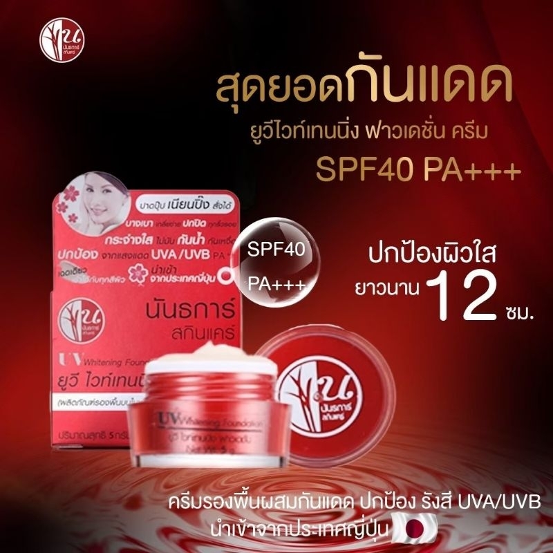 ครีมรองพื้น นันธการ์