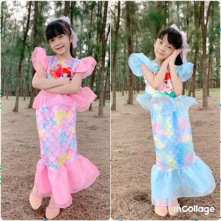 ชุดนางเงือกเด็ก ชุดเซต2-7ขวบ(081)