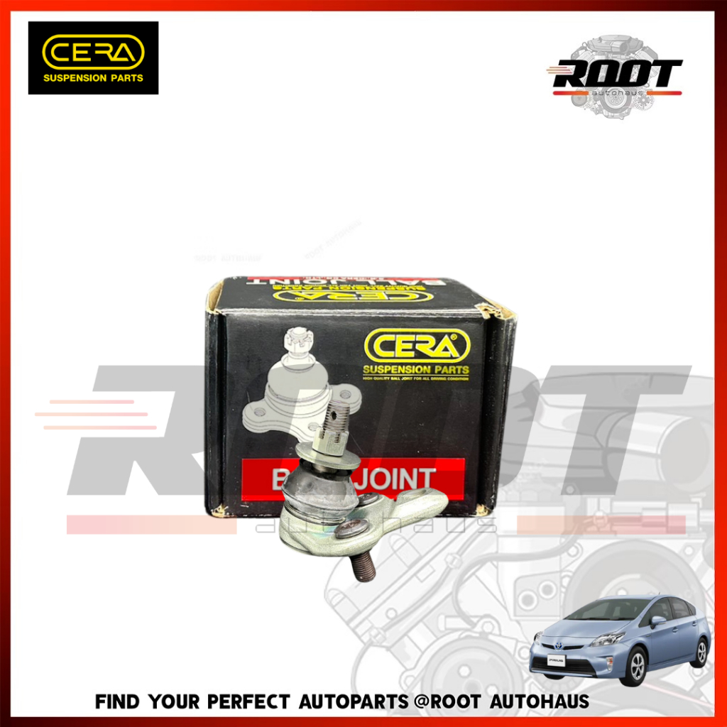 CERA ลูกหมากปีกนกล่าง TOYOTA PRIUS ปี 09 / ZVW30 LH=RH เบอร์ CB-T522