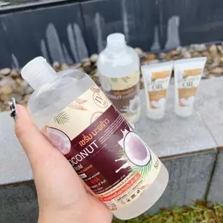 1แถม1 เซรั่มมะพร้าวขาวไว Serum Coconut Essence หัวเชื้อมะพร้าวตัวเด็ด สูตรเฉพาะ เร่งกระจ่างใส 500g 199 บาทเท่านั้น