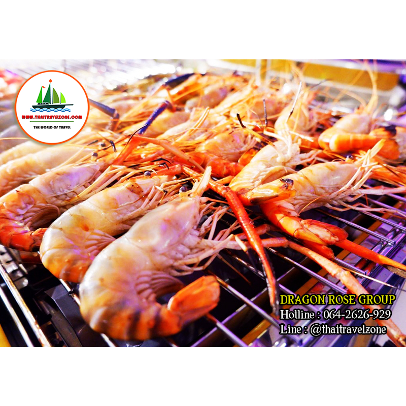 ( ท่าเรือไอคอนสยาม ) บัตรล่องเรือดินเนอร์ + บุฟเฟ่ต์นานาชาติ + กุ้งแม่น้ำเผา + แซลมอน เรือ MERIDIAN ลำที่ 1