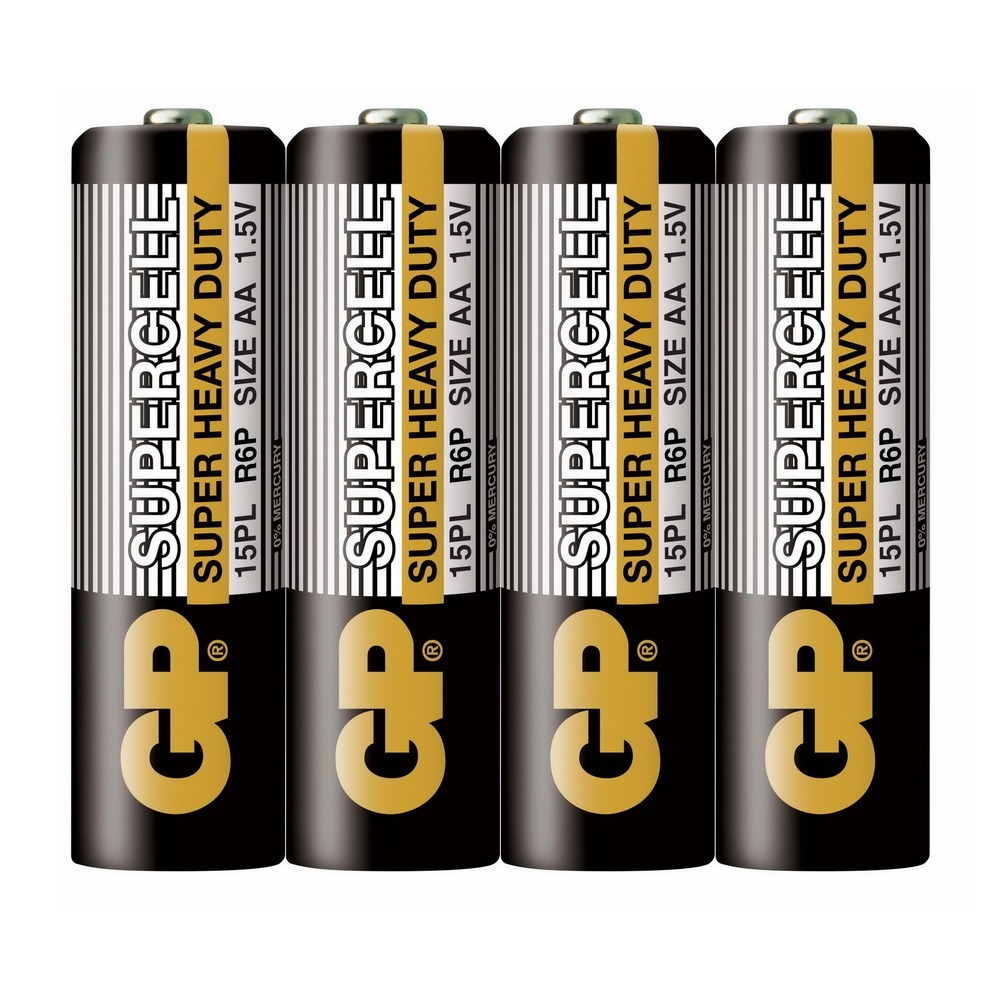 GP Supercell Size AA 1.5V จำนวน 4 ก้อน ของแท้