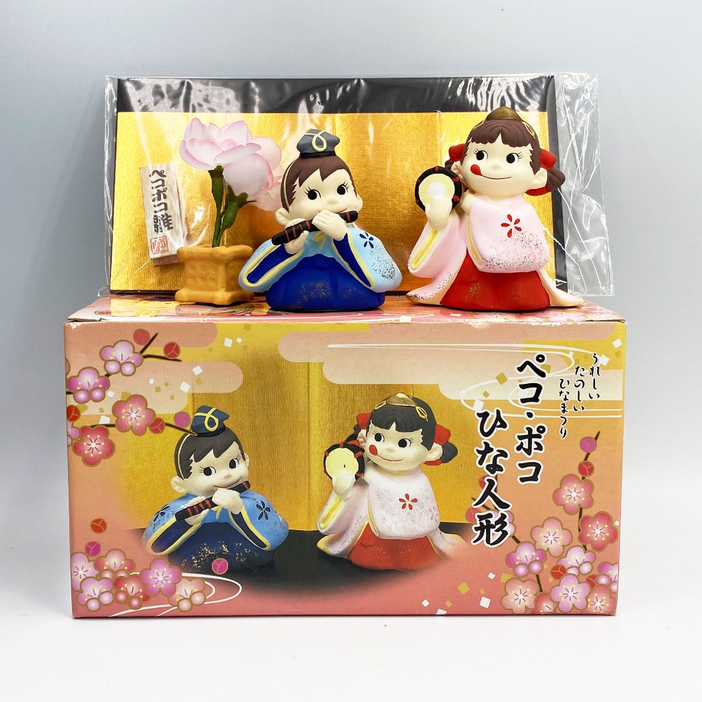 FUJIYA Peko-chan Peko Poko Hina Doll Pottery Character ตุ๊กตา โมเดล เปโกะ