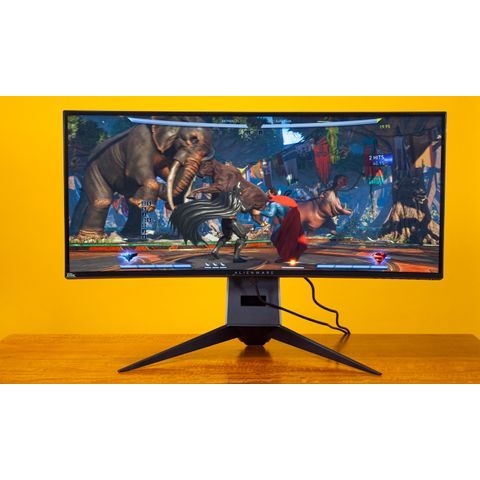 Monitor 34'' DELL ALIENWARE AW3418DW CURVE GAMING IPS 120Hz NVIDIA G-SYNC