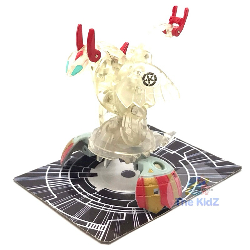 บาคุกัน Bakugan New Vestoria "BakuMutation" Translucent Clear Haos Altair & Wired LYNC's Combat Set