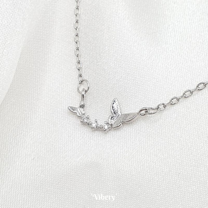 สร้อยคอ S925 Mini butterfly ✧°`