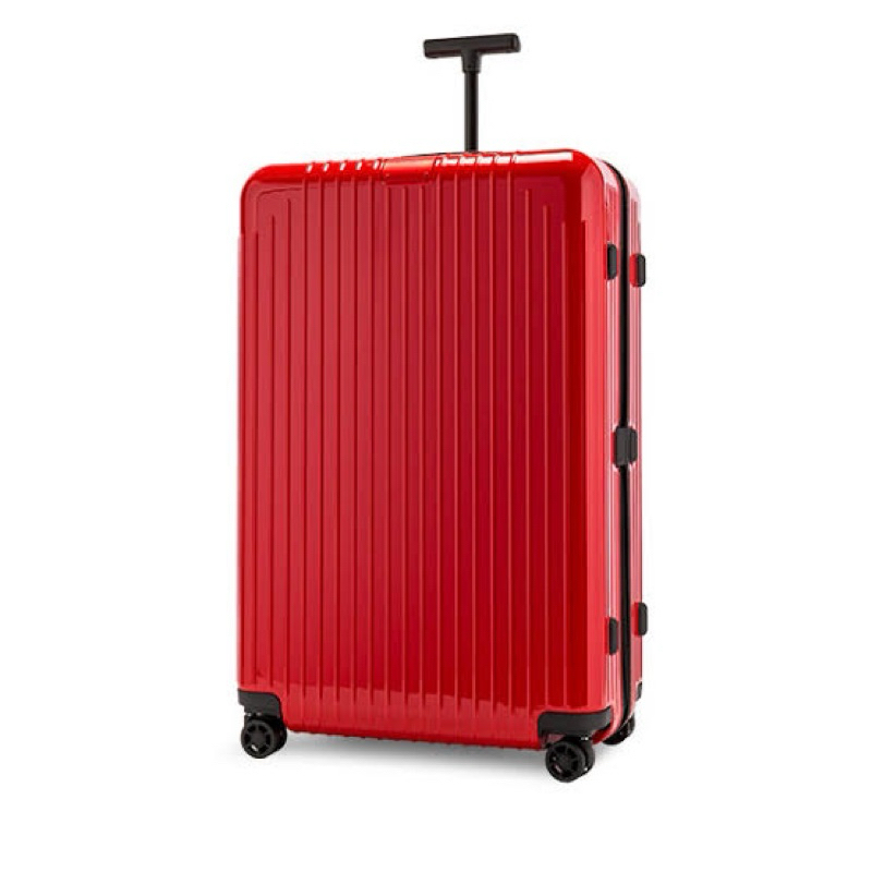 แท้ 💯% New Rimowa Essential Lite M 59L 26.5inch Luggage Gloss Red Color กระเป๋าเดินทาง สีแดง ของใหม่