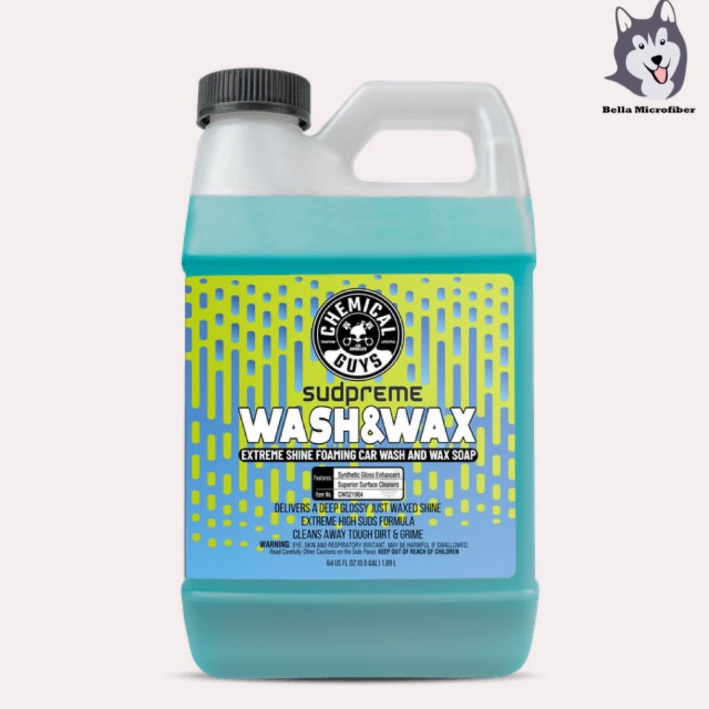 Chemical Guys Sudpreme Wash & Wax Extreme Shine Foaming Car Wash Soap แชมพูล้างรถแบบแบ่งขายจากแกลลอน