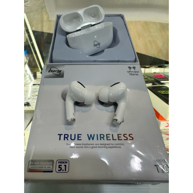 หูฟังบลูทูธ Earphones Wireless หูฟังไร้สาย Energy TWS-T10 Bluetooth หูฟังไร้สาย ver 5.1 เบสหนัก เสีย