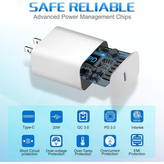หัวชาร์จ pd 20w สายชาร์จ typec 3a Fast charging เหมาะสำหรับ i5 i6 i7 i8 x xr i11 i12 i13 i14 ยี่ห้อ SANMAX