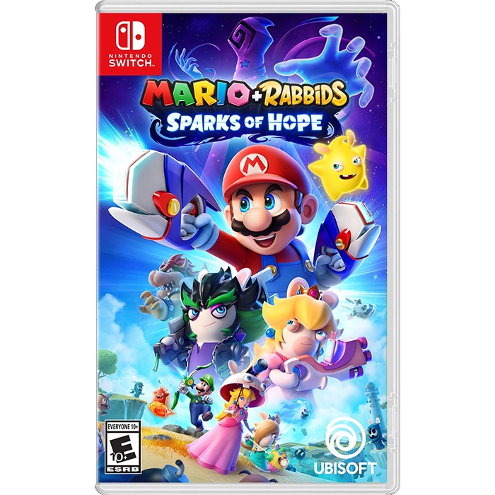Mario + Rabbids Sparks Of Hope ( มือ1 ) ( Zone US ) ( Zone Asia ) แผ่นเกมส์ Nintendo Switch