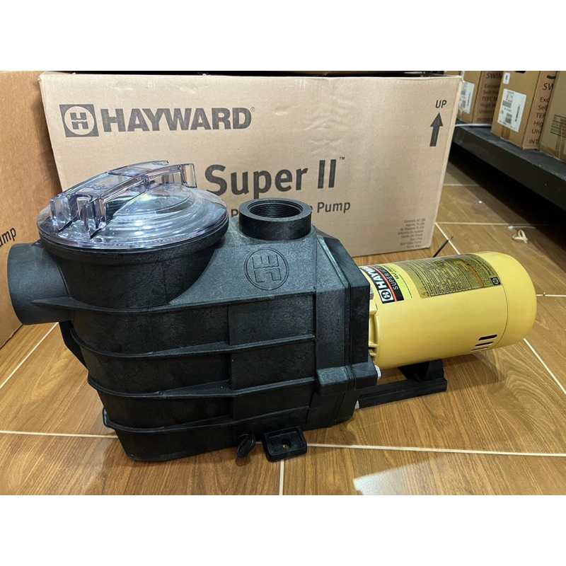 ปั๊มสระว่ายน้ำ ยี่ห้อ HAYWARD รุ่น Super II Pump (ฝากลม)