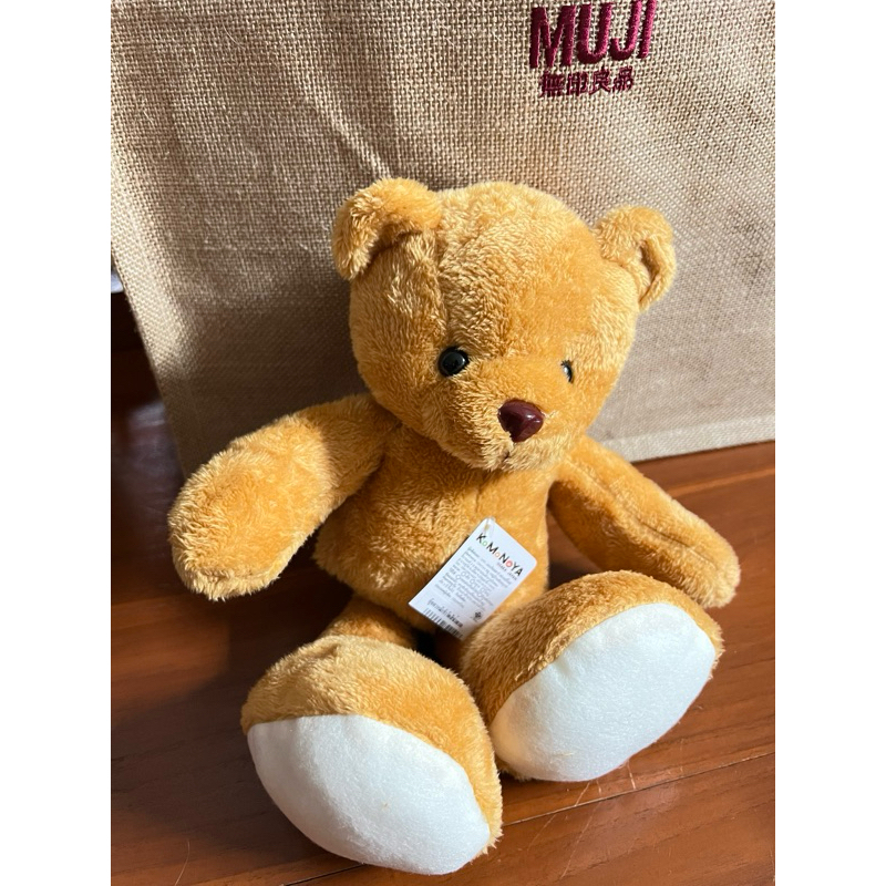New!! ตุ๊กตาหมีนิ่ม สีน้ำตาล Komonoya Osaka Japan