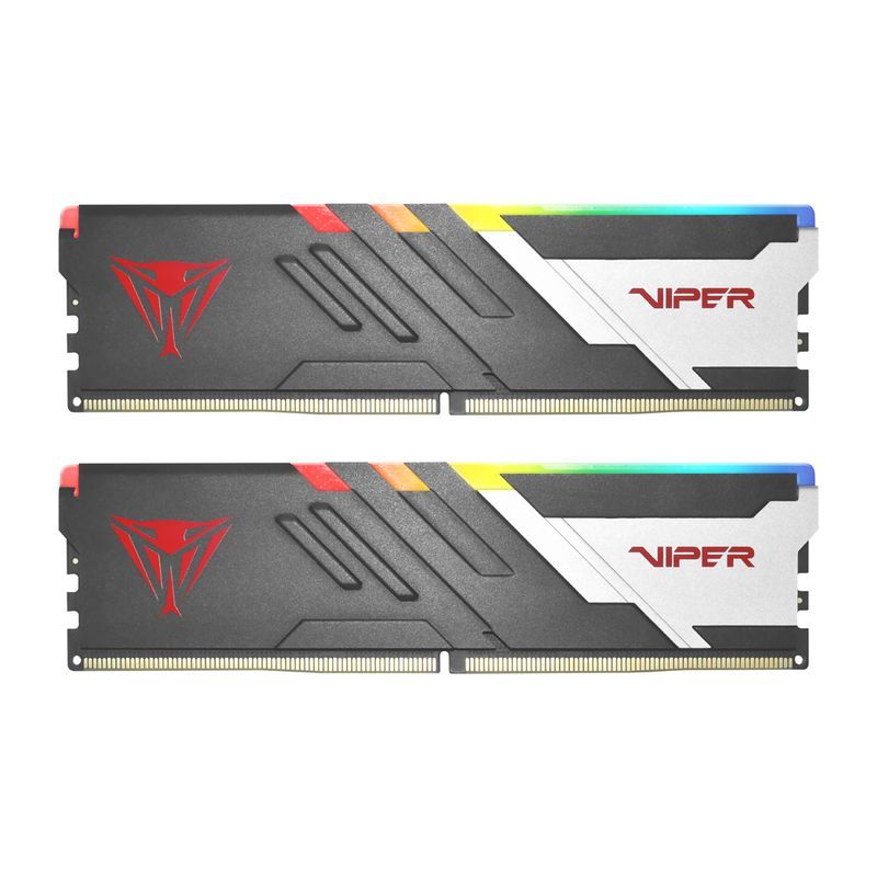 32GB (16GBx2) DDR5 6000MHz RAM (แรมพีซี) PATRIOT VIPER VENOM RGB DDR5 (9DE00297-PVVR532G600C36K)