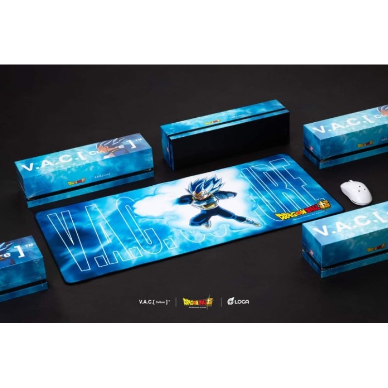 V.A.C.[ Culture]™ x Loga x Dragonball Vegeta Mouse Pad