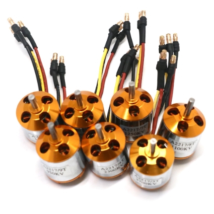 [มอเตอร์บลัสเลส] มอเตอร์ไร้แปรงถ่าน XXD A2217 มีให้เลือกหลาย KV สำหรับเครื่องบินบังคับ คอปเตอร์บังคั