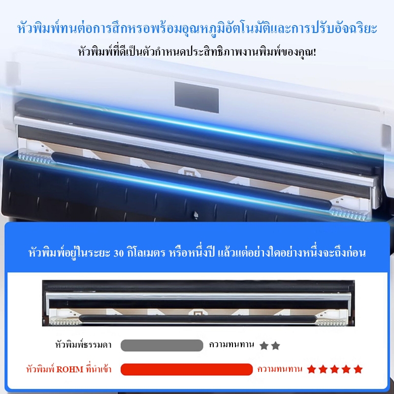 (แท้100%) XP-420B เครื่องปริ้นเตอร์ใบปะหน้า USB,USB+Bluetooth Thermal Printer เครื่องปริ้นสติกเกอร์