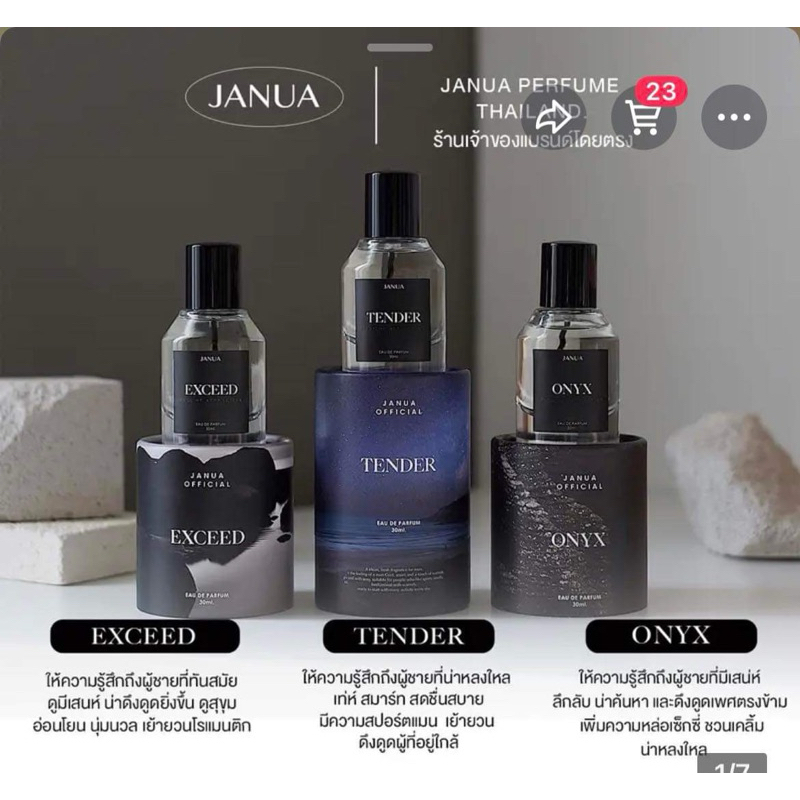 น้ำหอมJanuaกลิ่นผู้ชาย