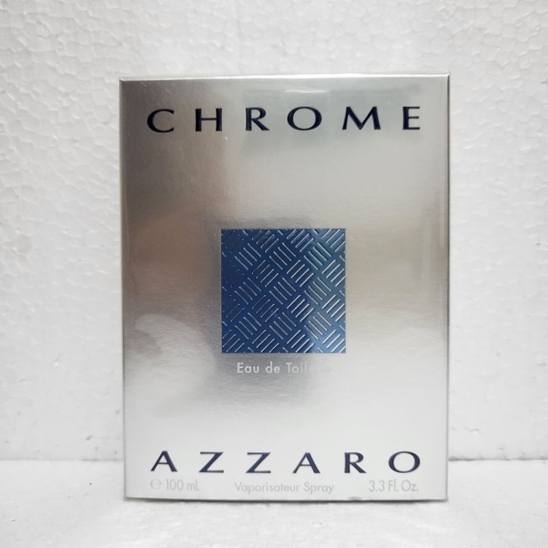 Azzaro chrome edt 100ml กล่องซีล