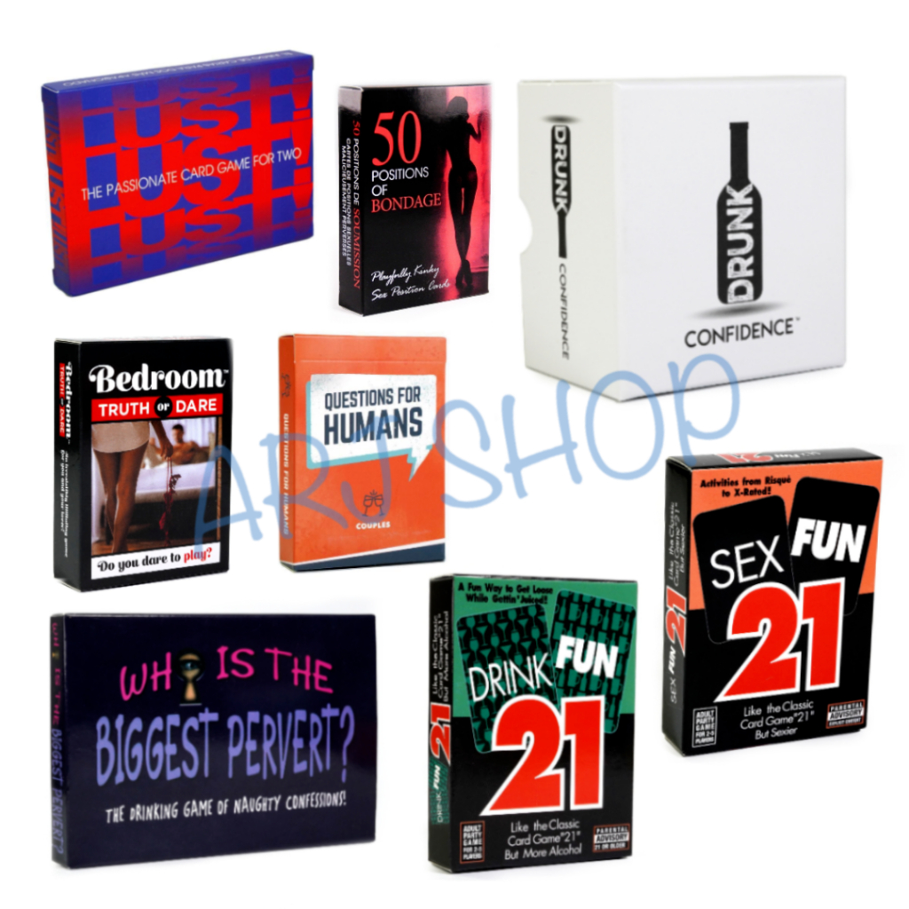 50 Positions / Questions for Humans / The Passionate / Drunk confidence / Drink fun / Bedroom truth dare - เกมปาร์ตี้