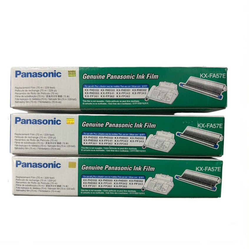 ฟิล์มแฟกซ์ Panasonic KX-FA52E 2 Rolls