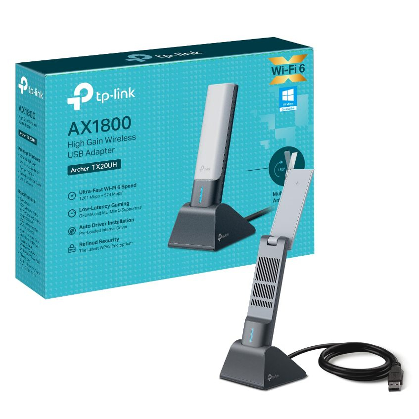 TP-Link Archer TX20UH อะแดปเตอร์ USB ไร้สาย