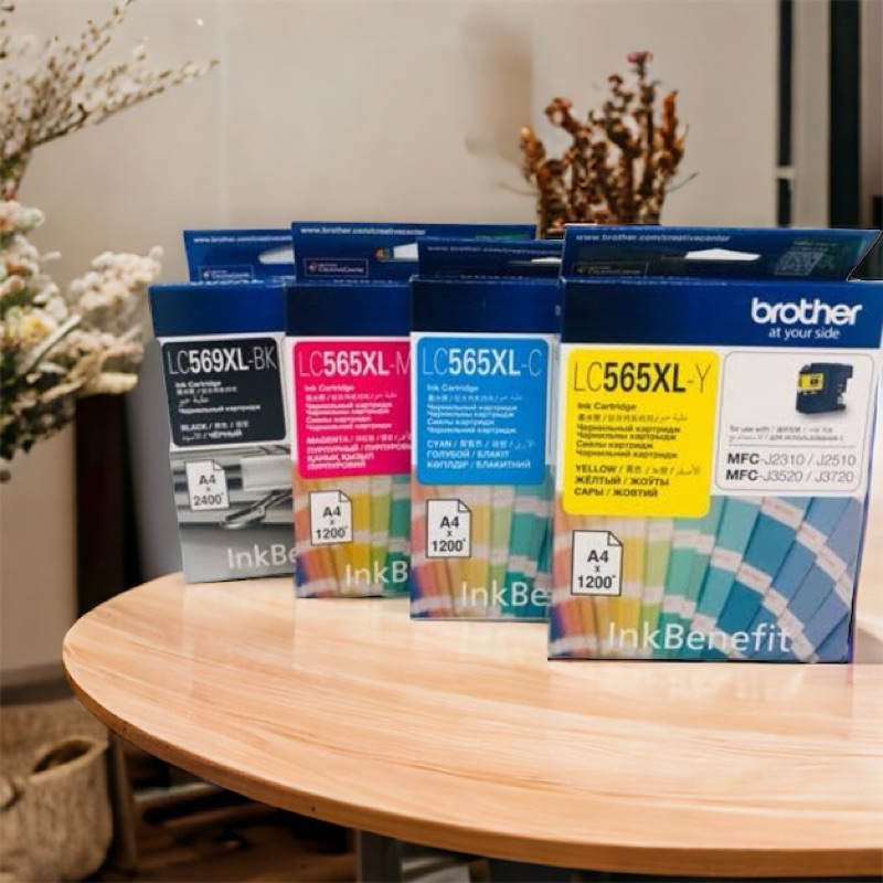 Brother LC569XL Bk LC565XL 569 565 569xl C M Y ของแท้
