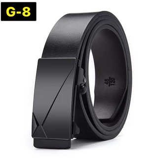 เข็มขัดผู้ชาย เข็มขัดหัวโลหะแข็งแรง หัวคลิกอัตโนมัติ#G-3888