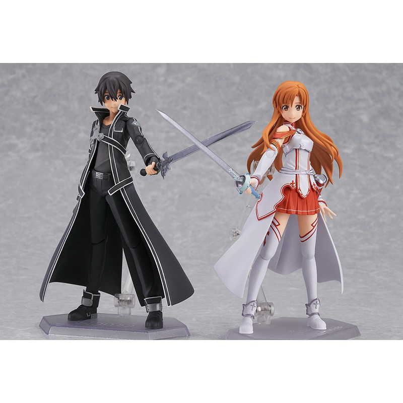 [เเชทก่อนสั่งทุกครั้ง!!] Figma 174 Kirito + Figma 178 Asuna มือ1 - มือ2 สภาพใหม่ (พร้อมส่ง) Sword Ar