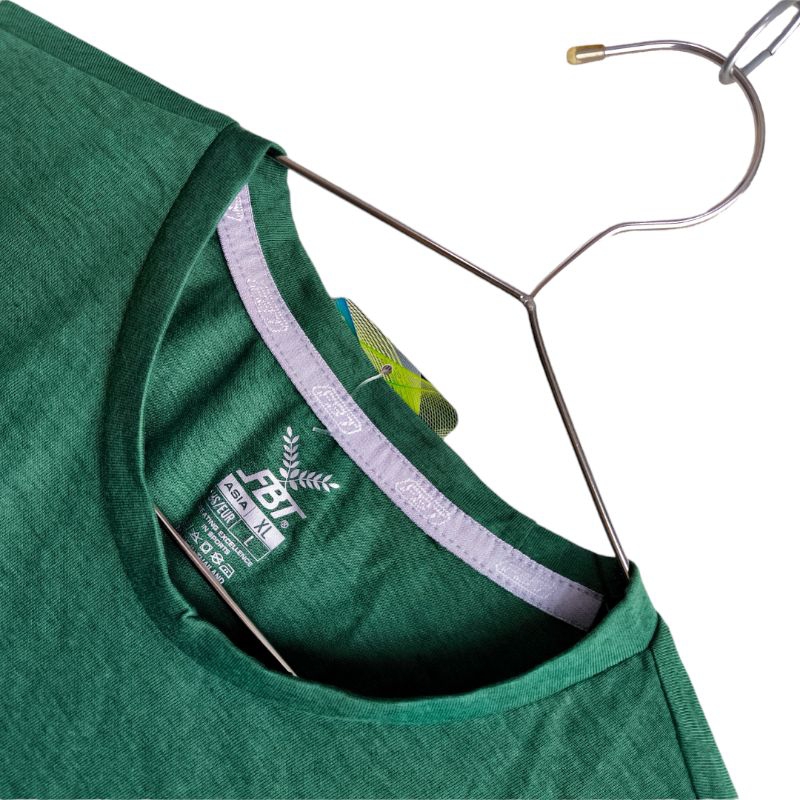 FBT เสื้อคอกลมแขนสั้น ทีมชาติไทย ไซส์ XL สีเขียวมะกอก