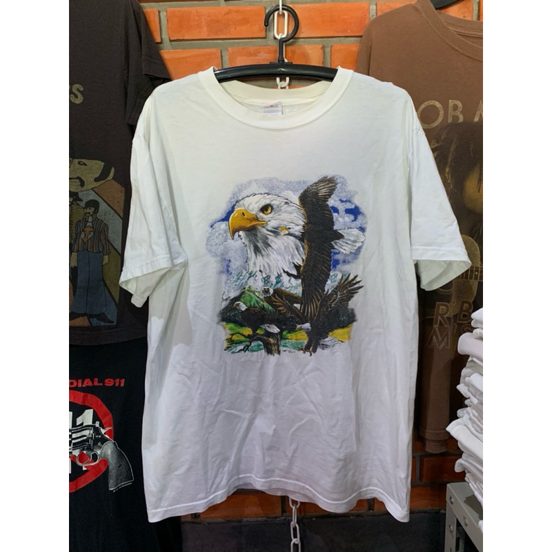 เสื้อลาย อินทรีย์ ป้ายAnvil