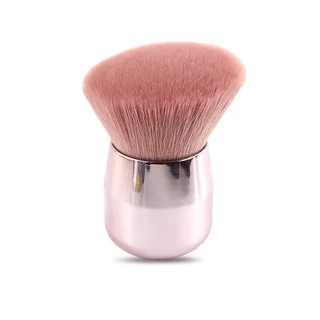 แปรงแต่งหน้า คาบูกิ kabuki ขนนุ่ม หนา พกพาสะดวก มี 2 สีให้เลือก แปรง (สีชมพู สีเงิน)