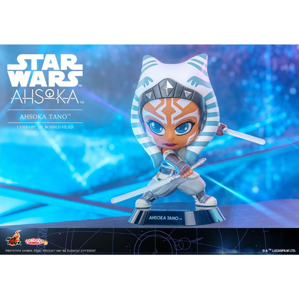 Hot Toys ฟิกเกอร์ของสะสม Cosbaby COSB1038 - Star Wars: Ahsoka™ - Ahsoka Tano™ Cosbaby (S) Bobble-Hea