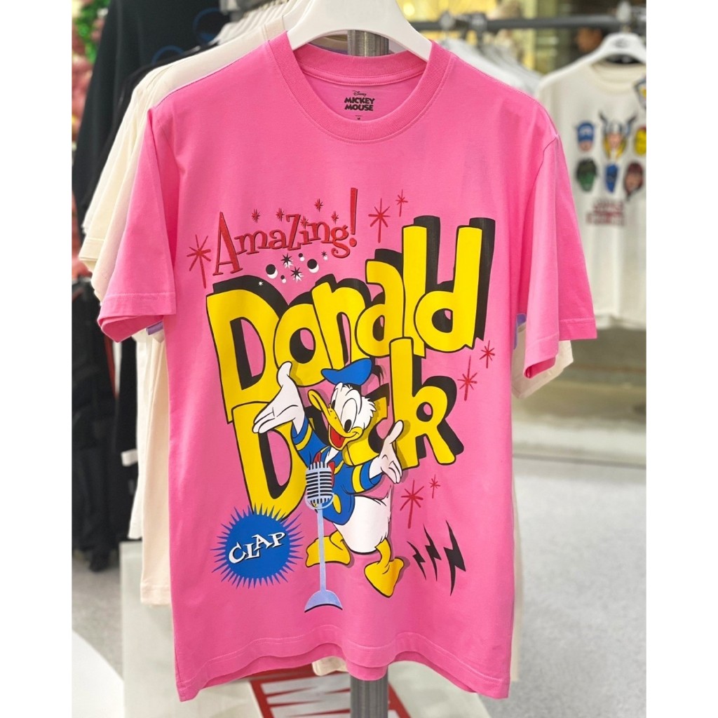 Power 7 Shop เสื้อยืดการ์ตูน "Donald Duck" ลิขสิทธ์แท้ DISNEY (MKP-060)