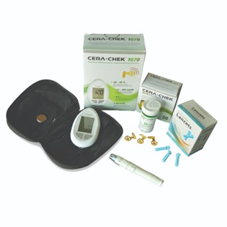 Cera-Chek เครื่องตรวจน้ำตาลในเลือดชุดครบเซ็ต แบบใช้กับปากกา …
