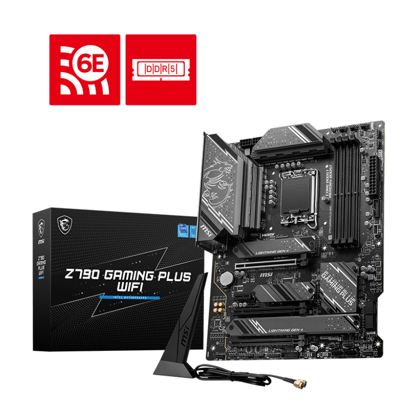 MAINBOARD (เมนบอร์ด) MSI Z790 GAMING PLUS WIFI (DDR5)