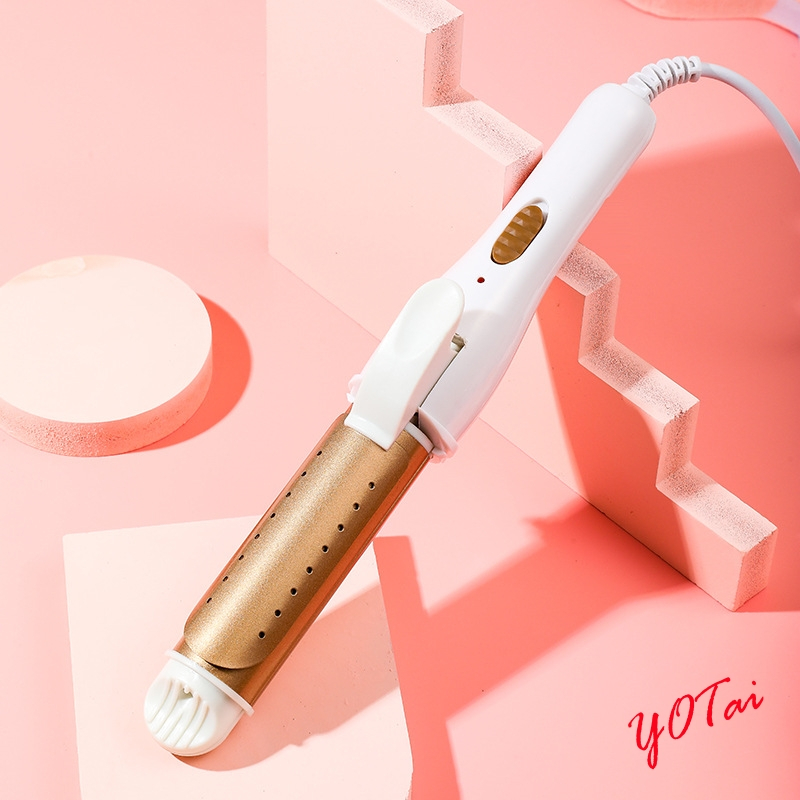 YOTAI เครื่องม้วนผม ที่ม้วนผม เครื่องหนีบผม ที่ลอนผม แบบเปียกและแบบแห้ง สามารถม้วนผมและหนีบผมตรงได้