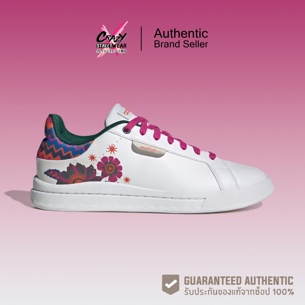 Adidas Court Silk w (IE2167) สินค้าลิขสิทธิ์แท้ Adidas รองเท้าลำลอง รองเท้าผู้หญิง