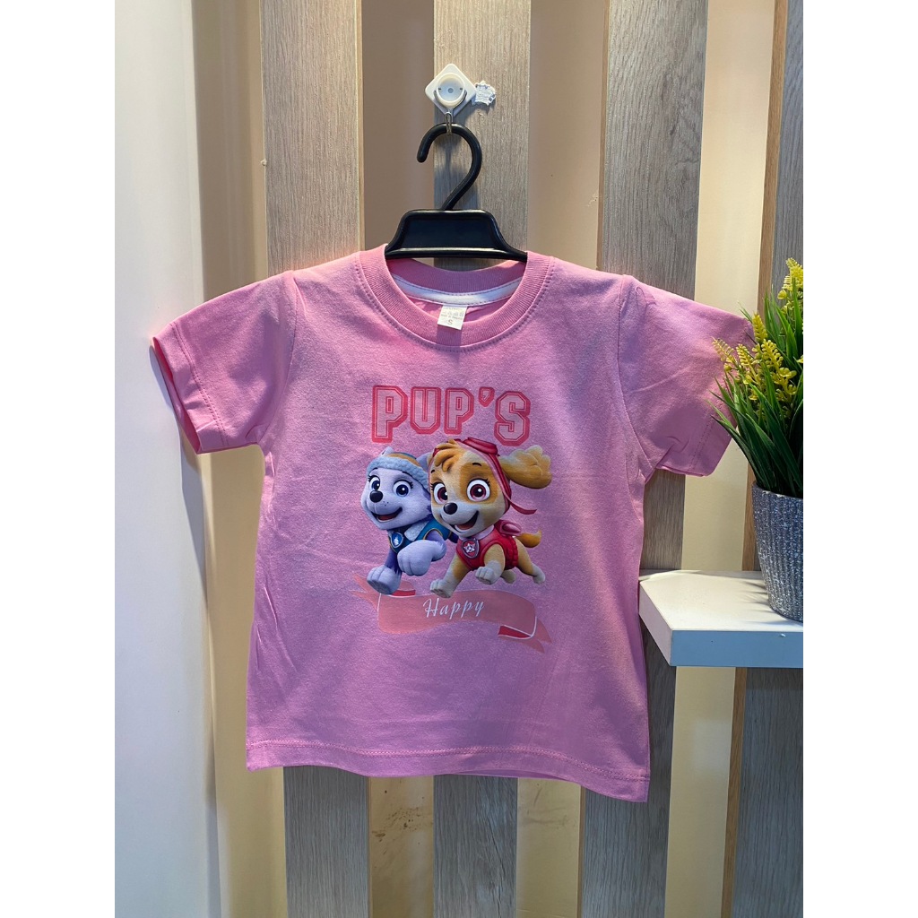 เสื้อยืดเด็ก เสื้อเดี่ยว เด็กผู้หญิง เด็กผู้ชาย คอกลม ลายสกรีนน่ารัก ผ้า cotton 100% - รูปที่ 2