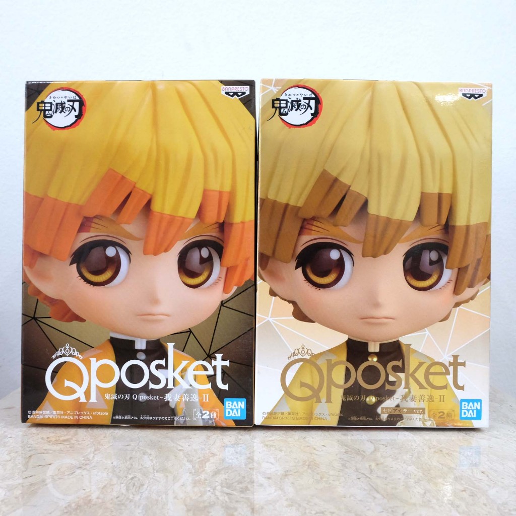 ⚔️ [Demon Slayer] ⚔️ QPosket Demon Slayer Zenitsu  ของแท้ กล่องสวย