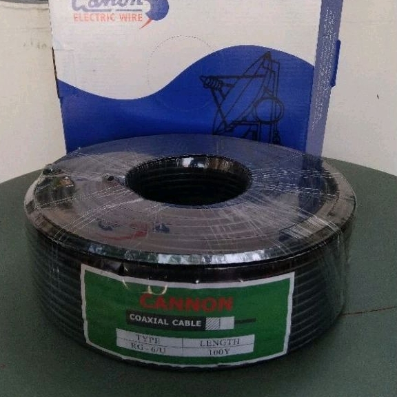สายRG6/U  64's 100หลา (สีดำ)