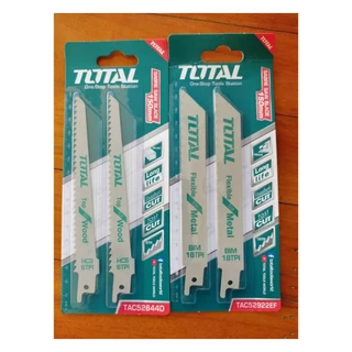 Total ใบเลื่อยชัก ตัดเหล็ก / ตัดไม้ ( สำหรับเลื่อยชัก ) รุ่น TAC52922EF / TAC52644D ใบเลื่อย ใบเลื่อยไม้ ใบเลื่อยเหล็ก